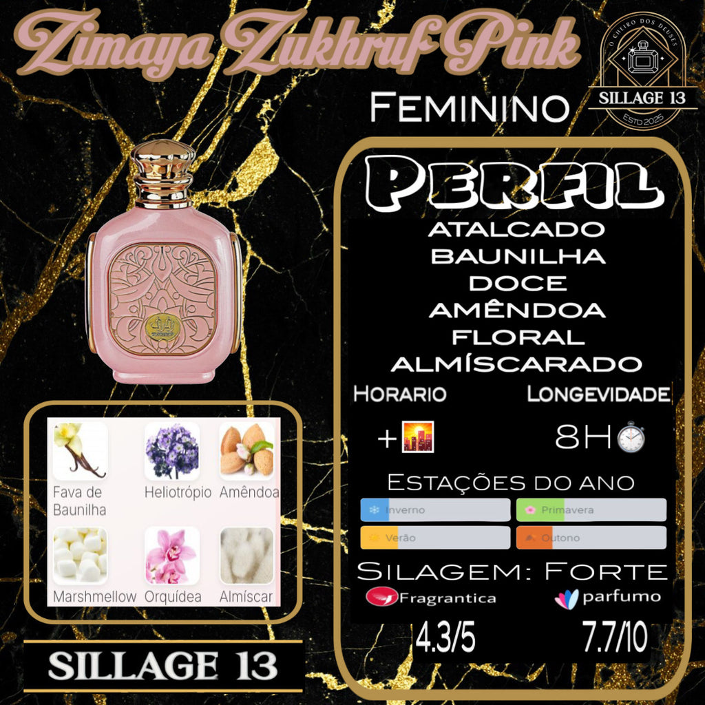 Zimaya Zukhruf Pink