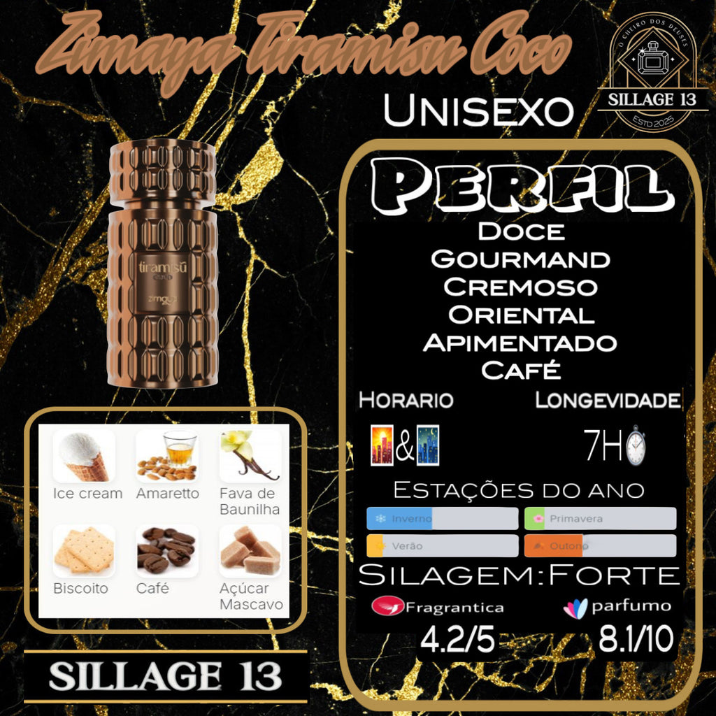 Zimaya Tiramisu Coco