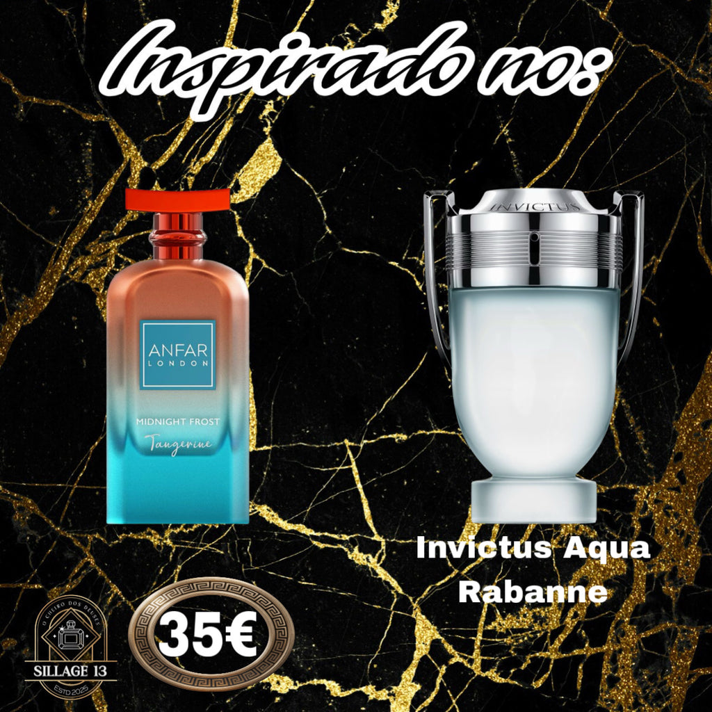 Anfar Midnight Frost Tangerine
