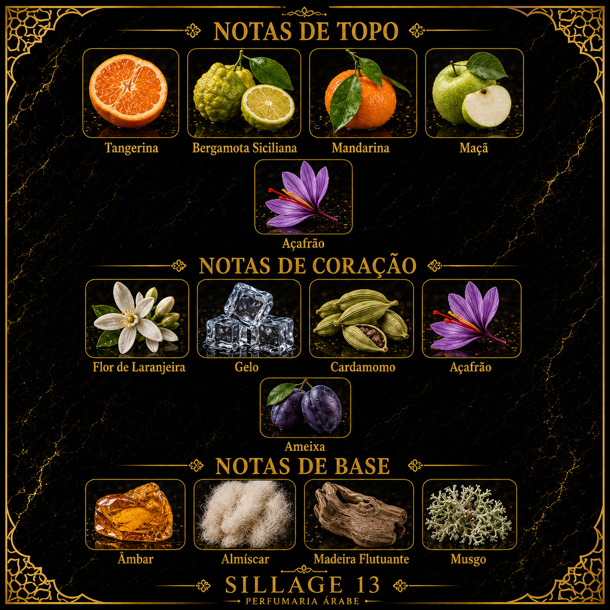 Anfar Midnight Frost Tangerine