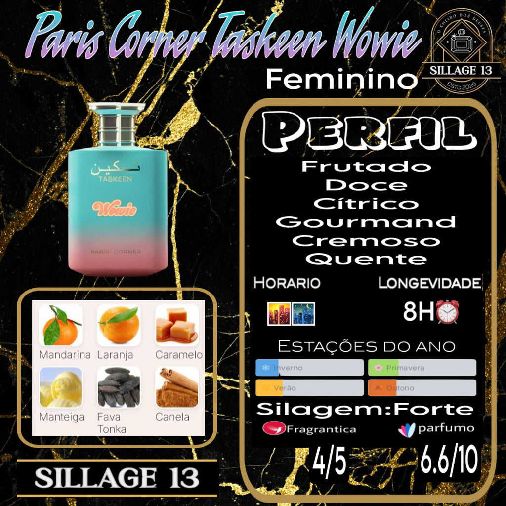 Paris Corner Taskeen Wowie