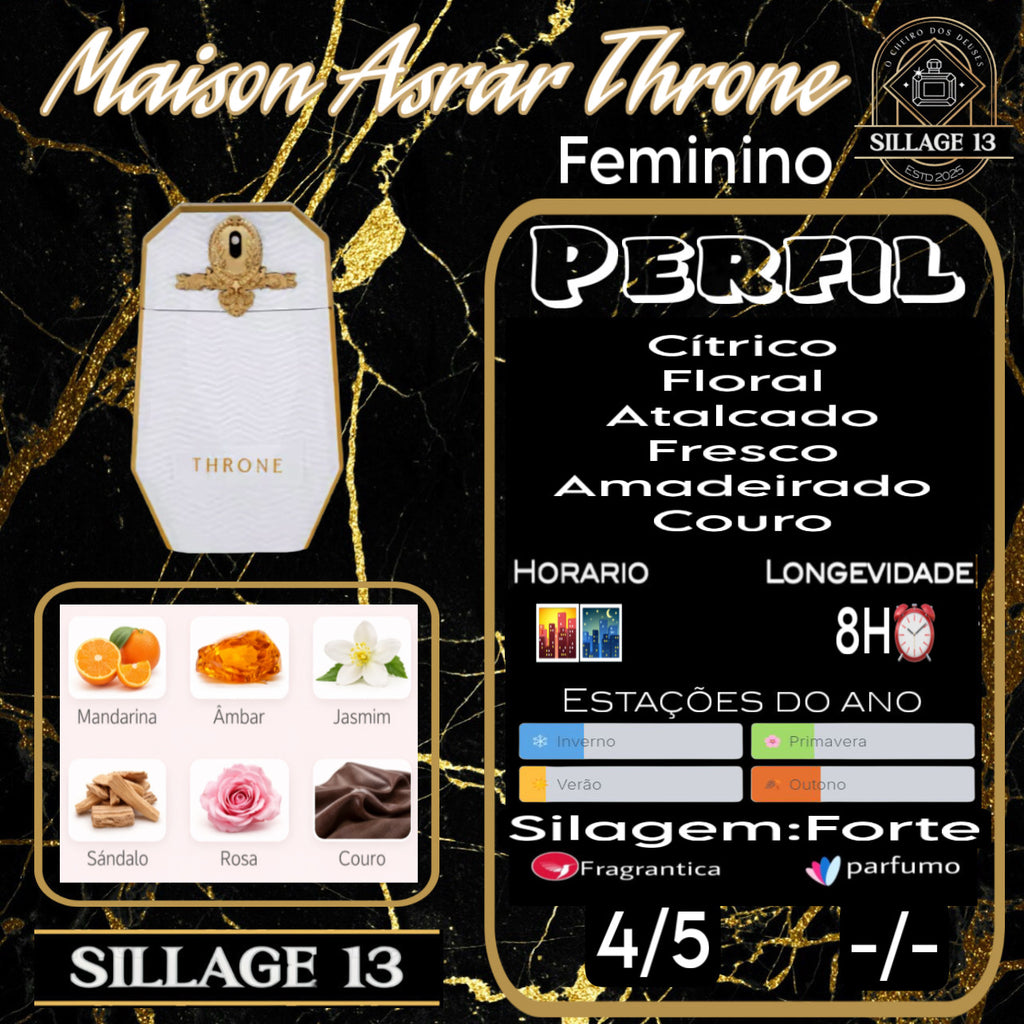 Maison Asrar Throne