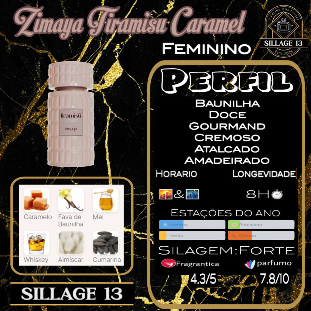 Zimaya Tiramisú Caramel