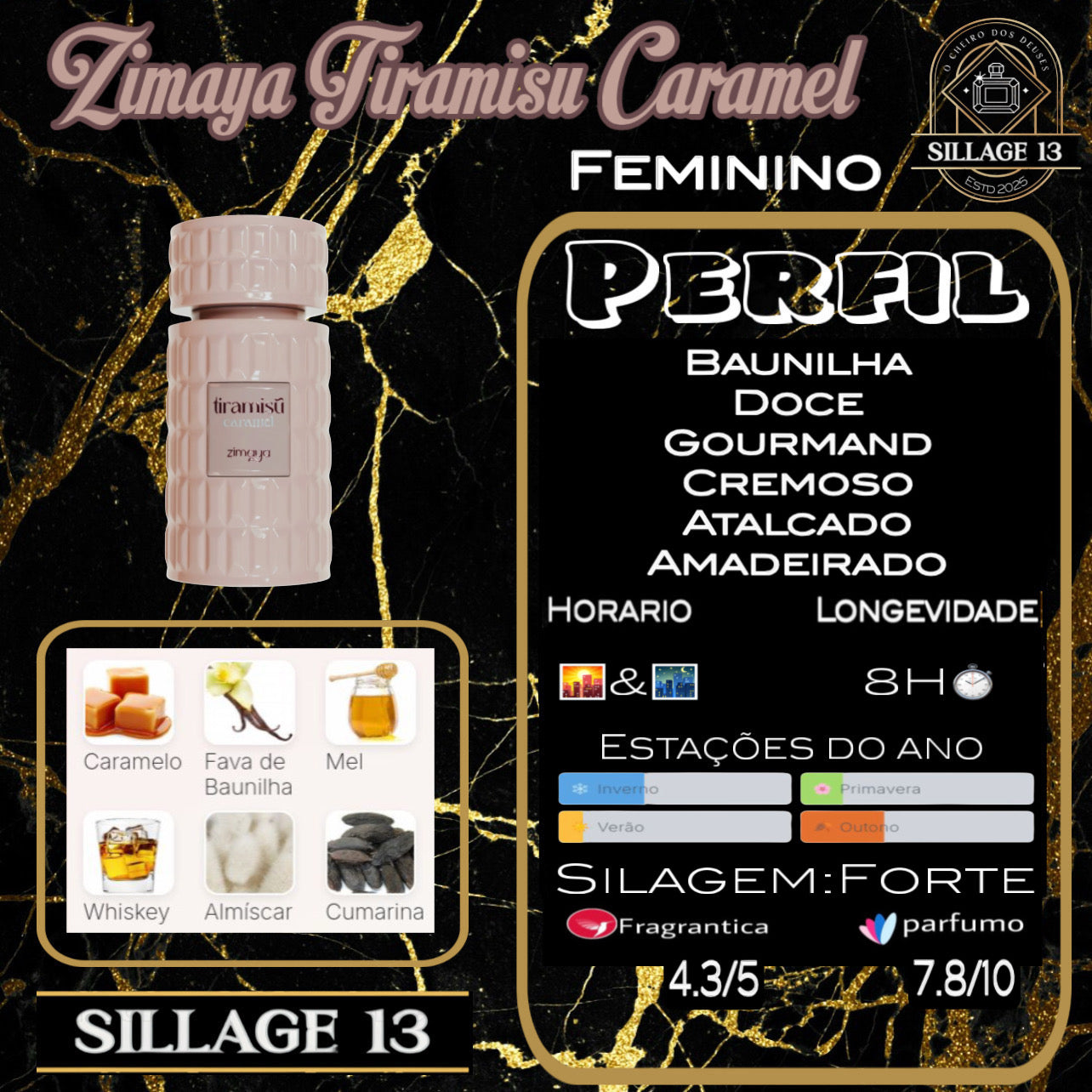 Zimaya Tiramisú Caramel
